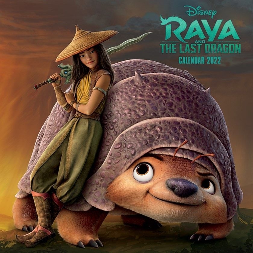 Raya And The Last Dragon: Square 2022 Calendar | Calendars