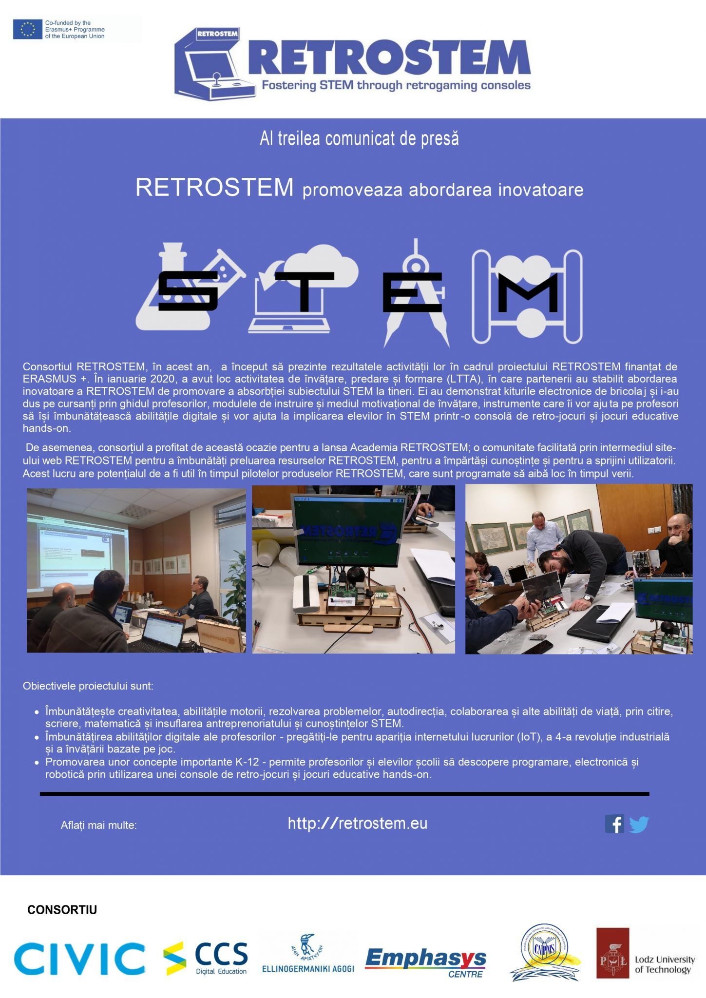 Retrostem - Newsletter • Colegiul Național Pedagogic