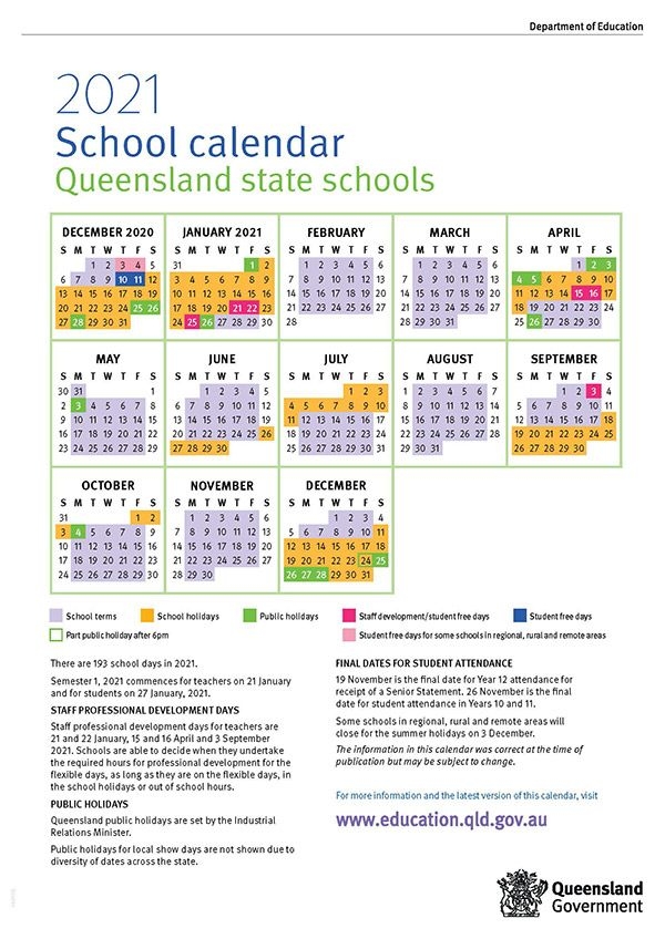 School Holidays And Term Dates