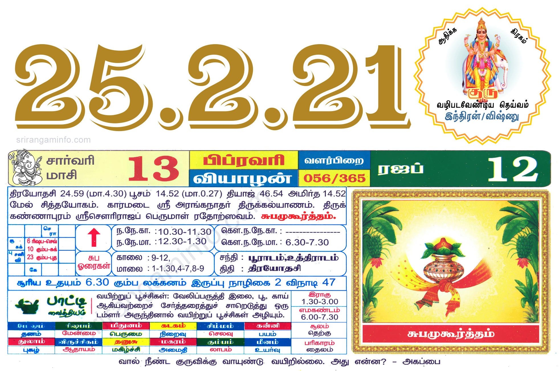 Tamil Monthly Calendar 2021, Tamil Calendar 2021 To 2009