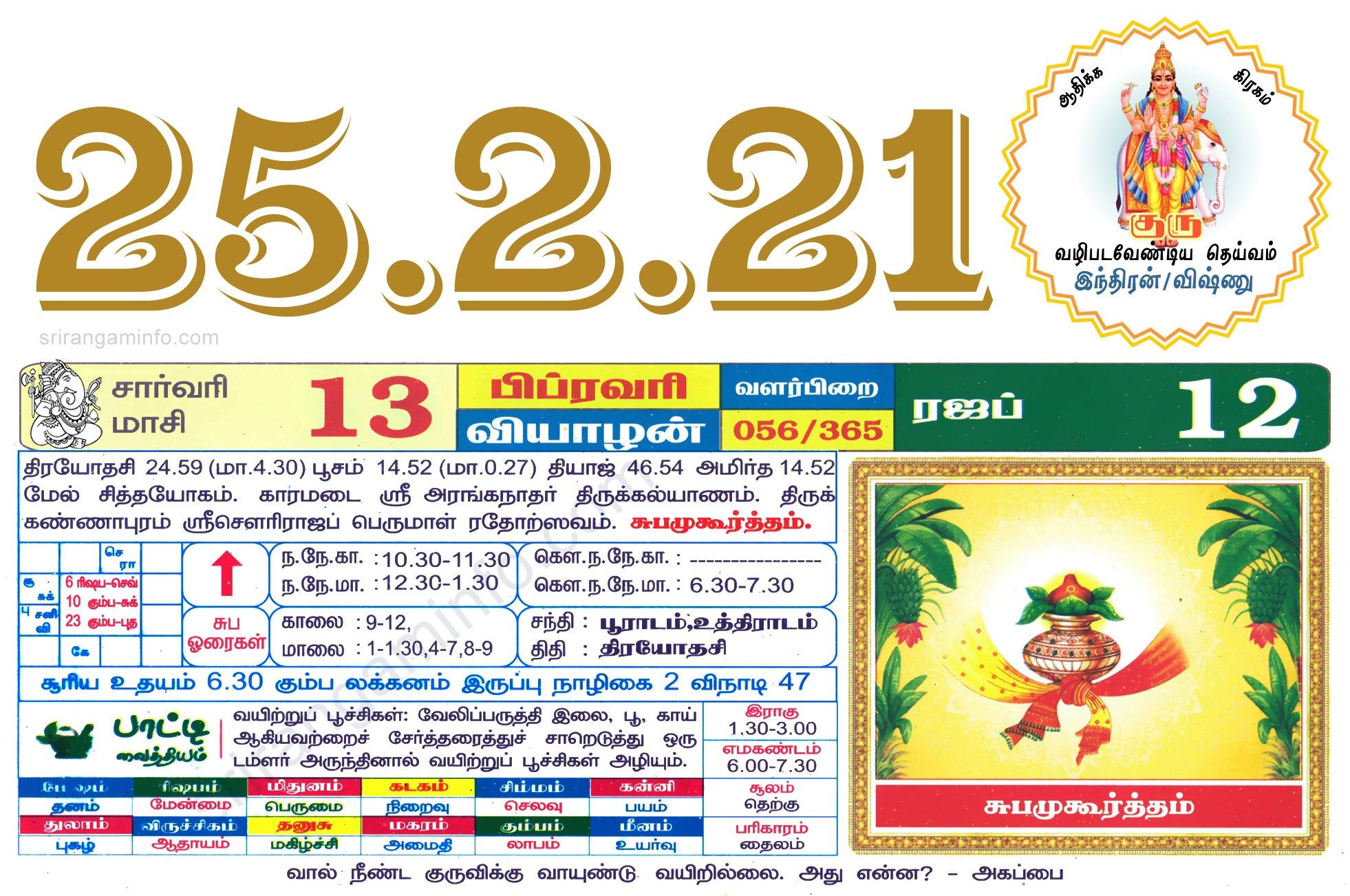 How to Tamil Calendar 2022 April