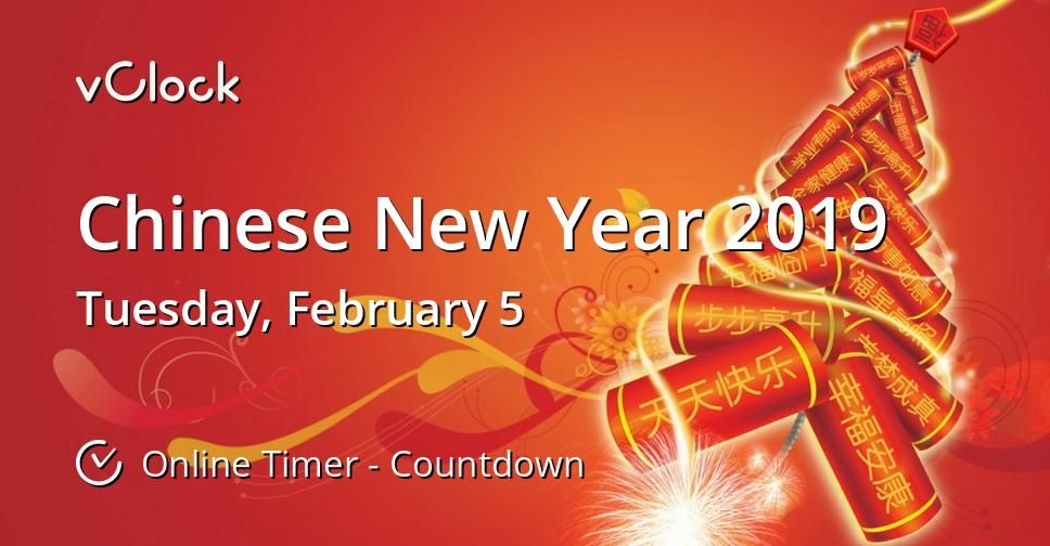 When Is Chinese New Year 2019 - Online Timer
