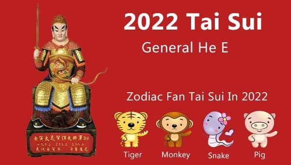 Which Chinese Zodiac Clash With Tai Sui In Year 2022?