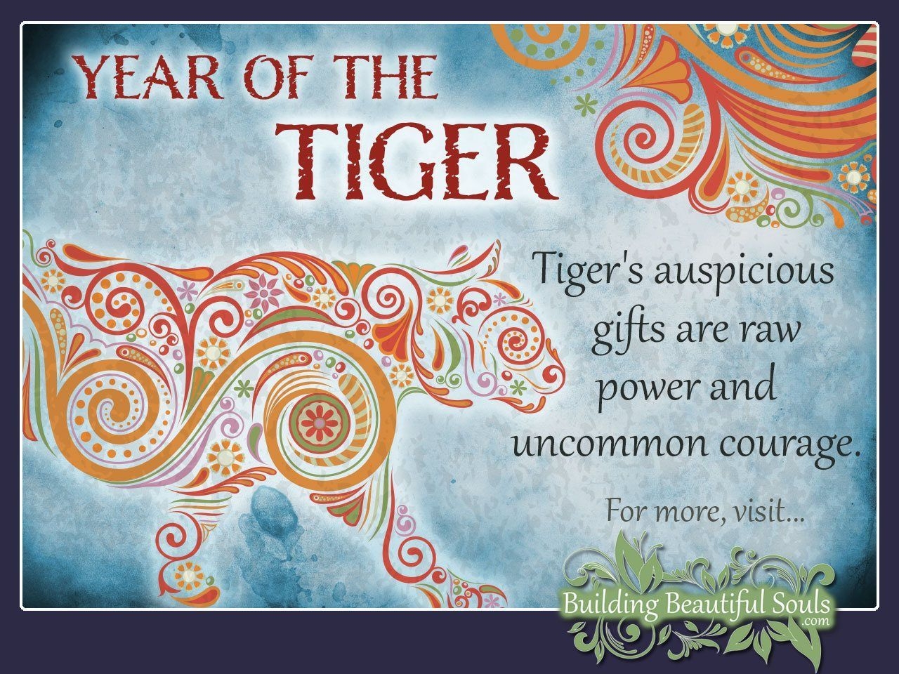 Year Of The Tiger | Chinese Zodiac Tiger | Chinese Zodiac