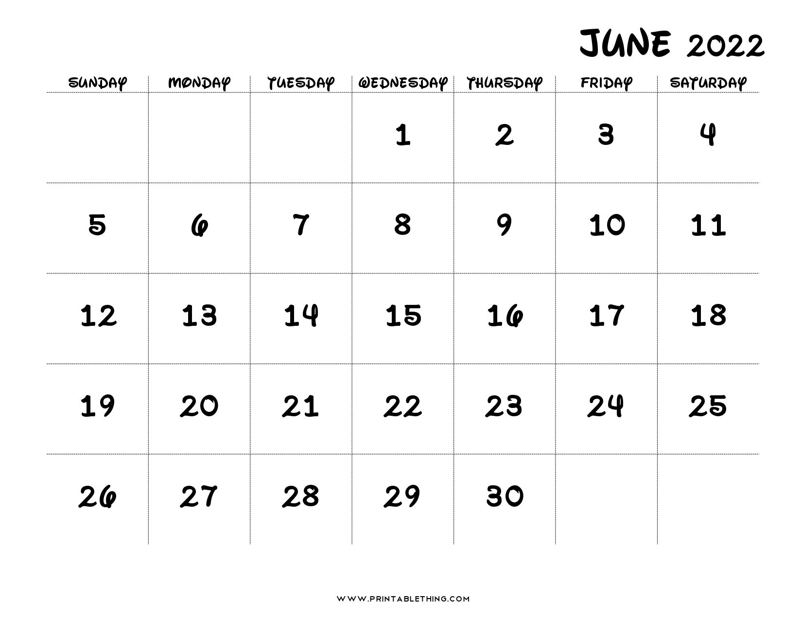 19+ June 2022 Calendar | Printable Pdf, Us Holidays, Blank