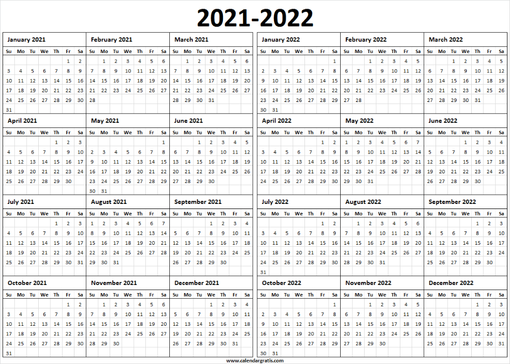 20+ Calender Of 2022 - Free Download Printable Calendar