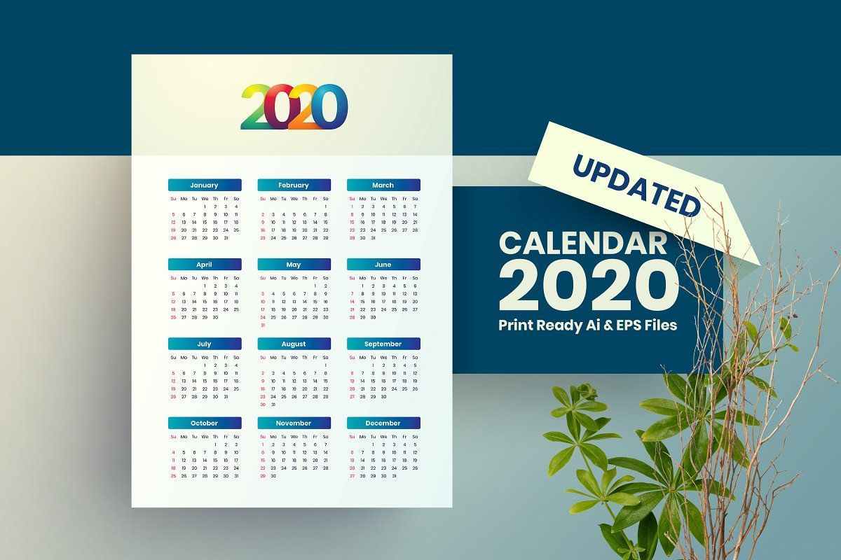 2020 Simple Calendar , #Affiliate, #Updated#Year#Coming#