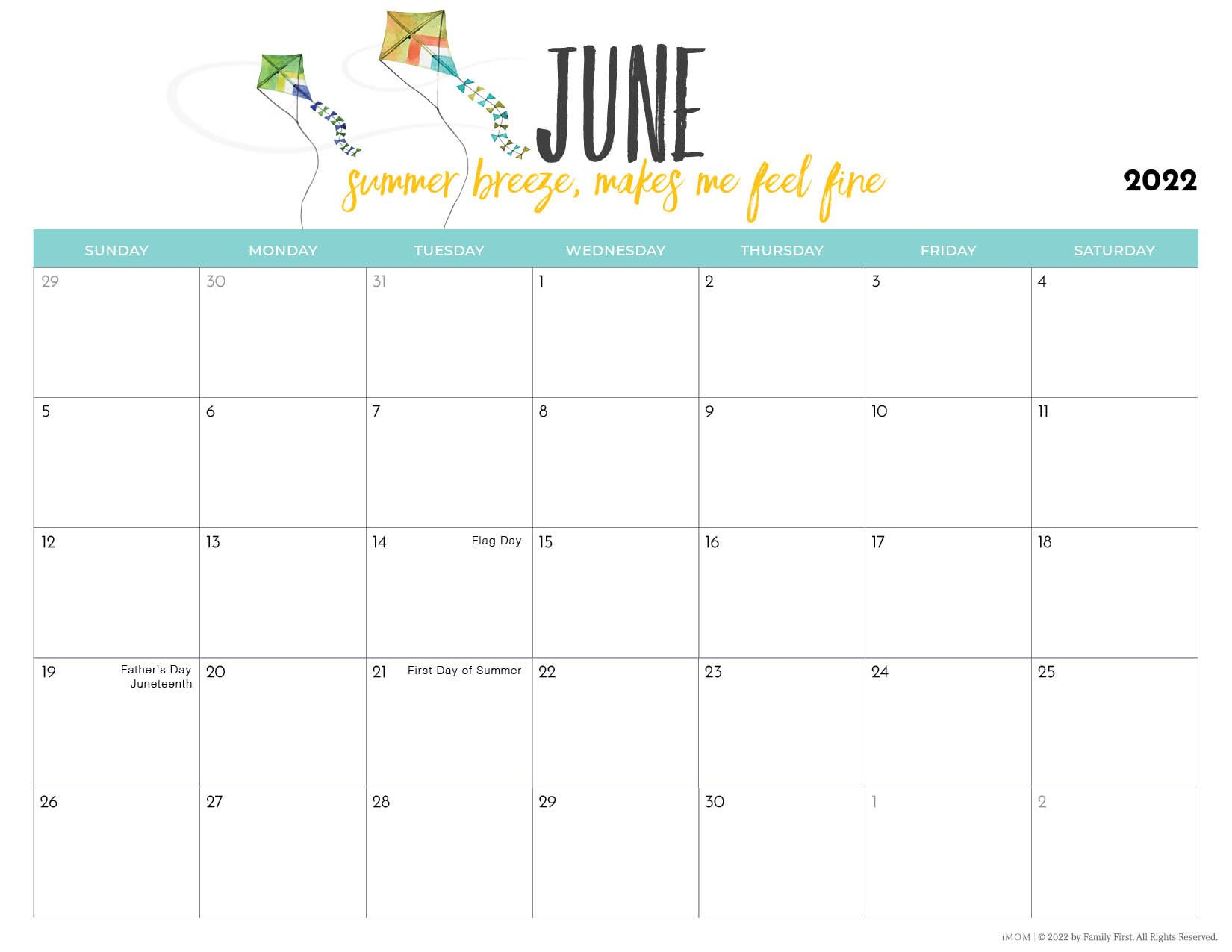 2021 And 2022 Printable Calendars For Moms - Imom