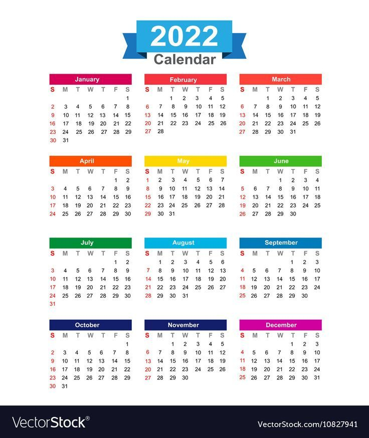 2022 Calendar Printable One Page : 2022 Uk Calendar