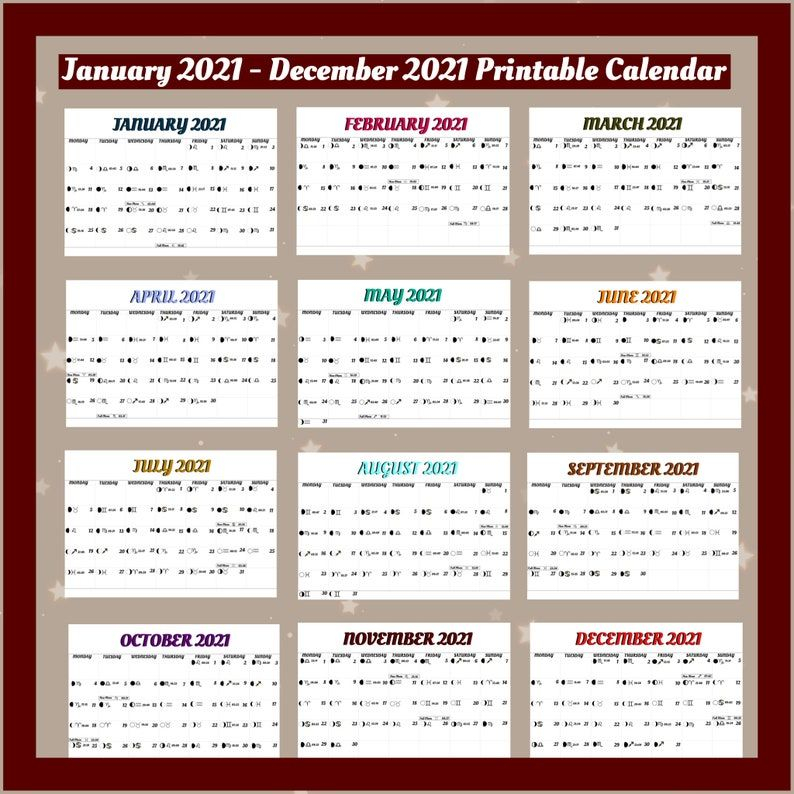 2022 Calendar With Lunar