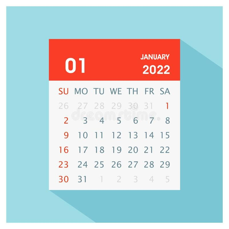 2022 Calendar With World Map Stock Vector - Illustration