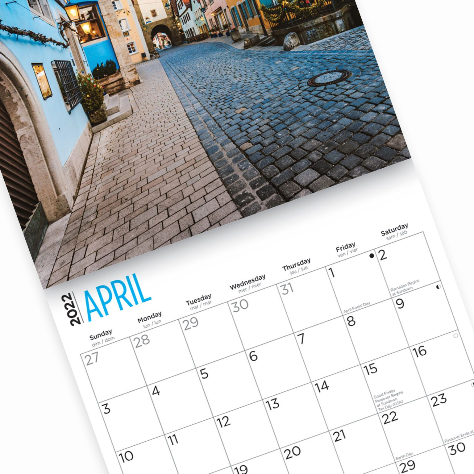 2022 Germany Wall Calendar By Bright Day, 12 X 12 Inch