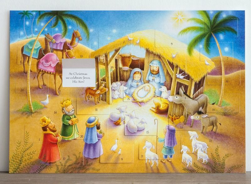40+ Christian Nativity Advent Calendars Focused On Jesus