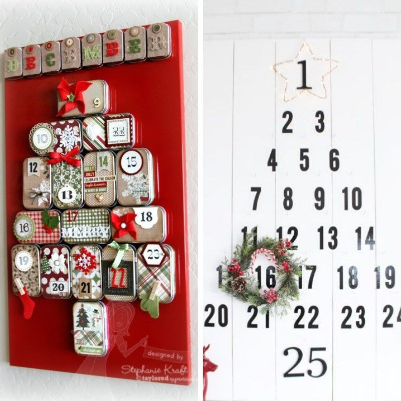 50 Gorgeous Diy Advent Calendar Ideas | Diy Advent