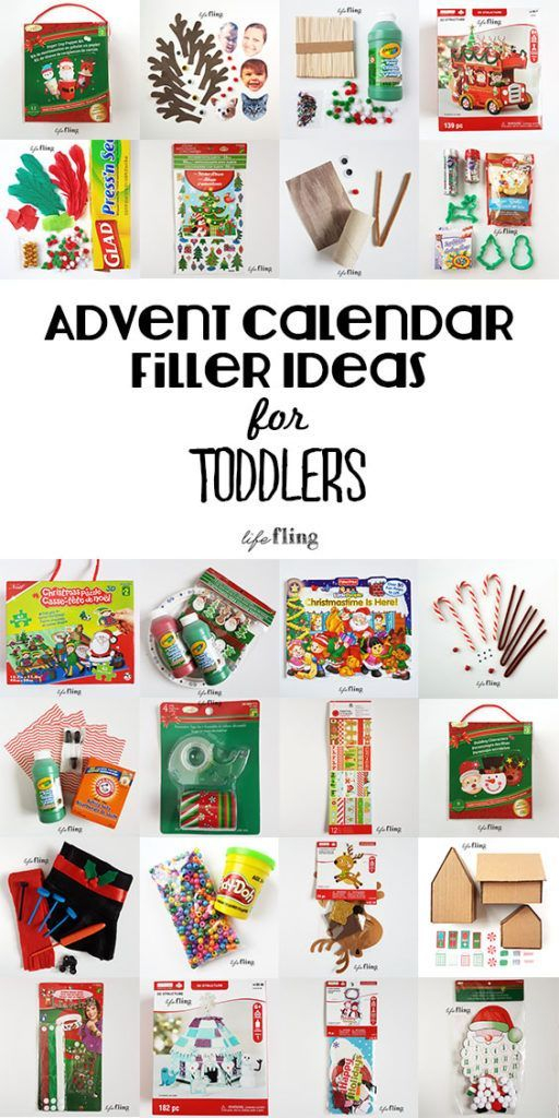 Advent Calendar: Filler Ideas For Toddlers - Life Fling