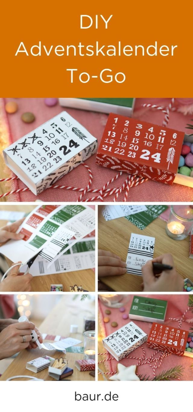 Advent Calendar To Do It Yourself: Find Here The