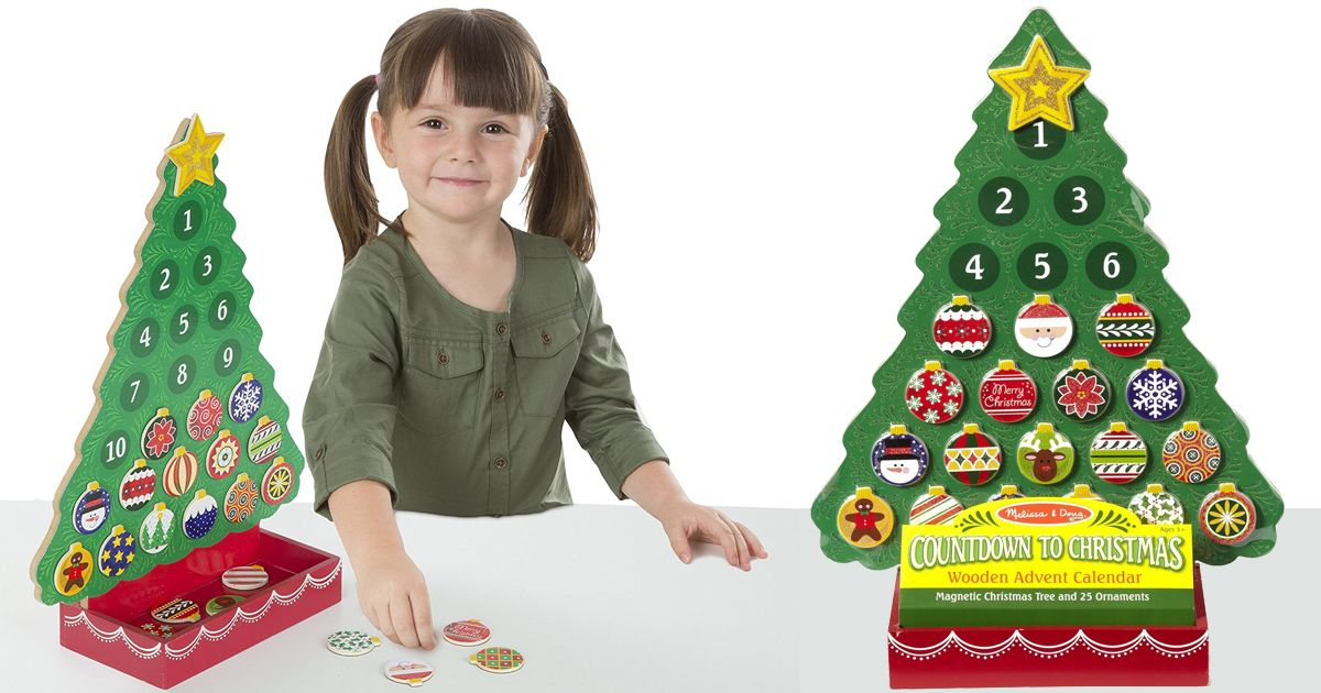 Amazon: Melissa &amp; Doug Wooden Advent Calendar Only $11.68