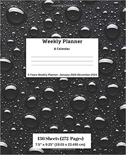 Amazon: Weekly Planner &amp; Calendar: 5 Years Planner