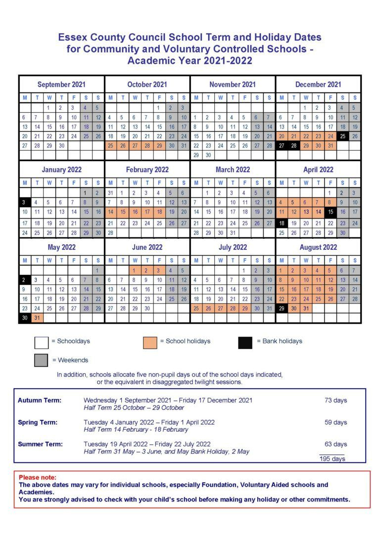 Calendar - St. Michael&#039;S Ce (Va) Junior School