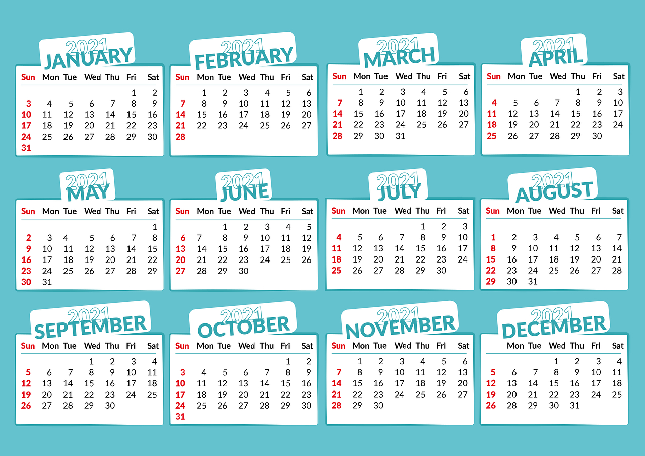 Calendar Week 2021 Indonesia : Free Printable 2021 Yearly