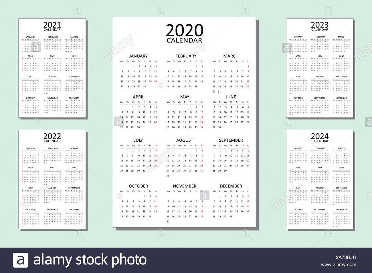 Calendario Juliano 2020 - Calendar Printable Free