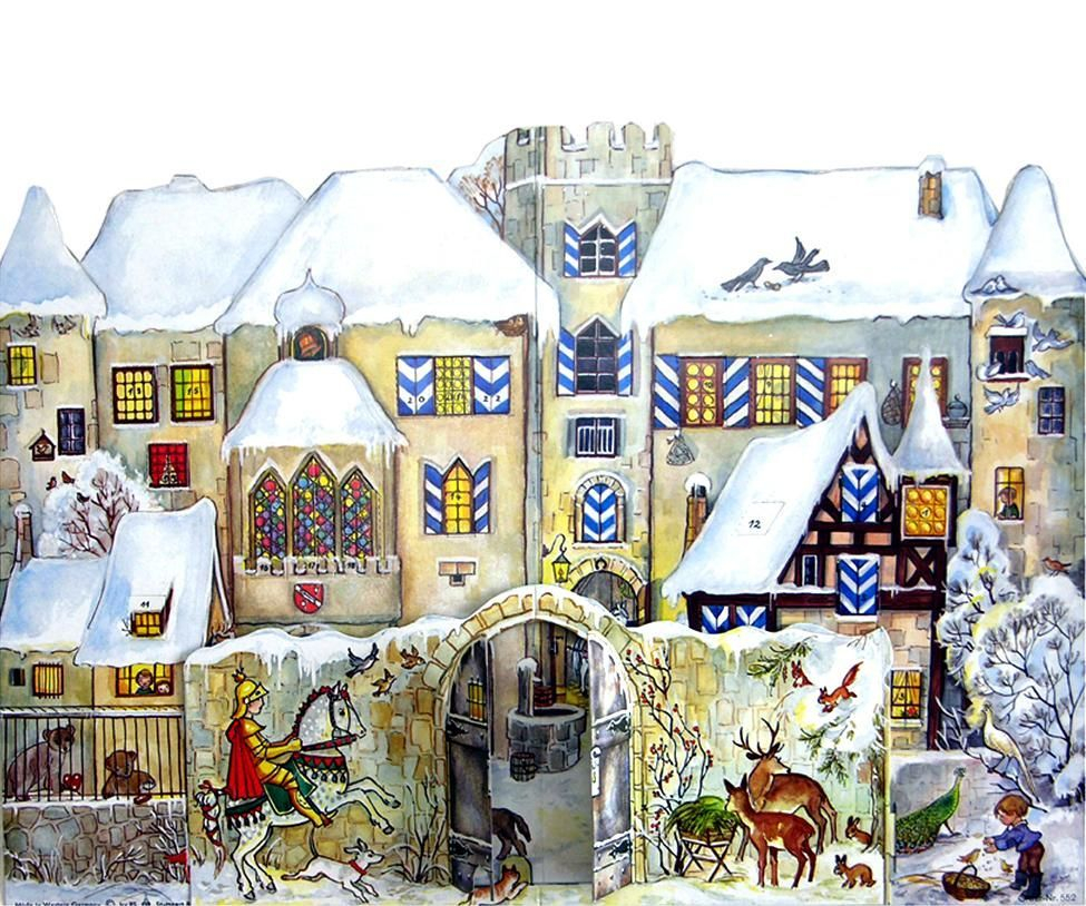 Castle - Advent Calendar / 3 Dimensional | Traditional