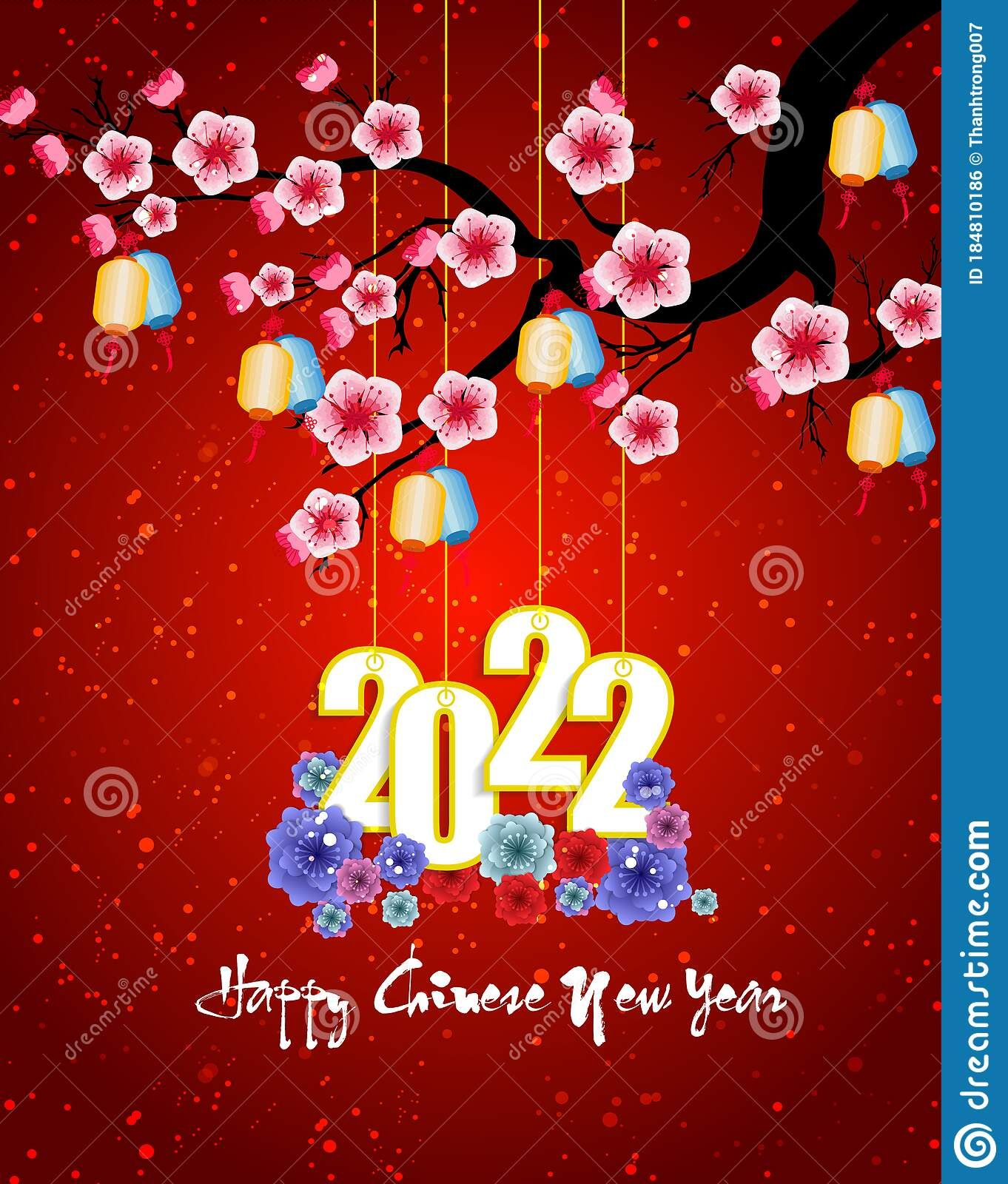 Chinese New Year 2022 - Year Of The Tiger. Lunar New Year