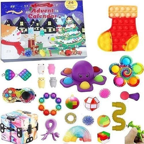 Christmas Advent Calendar Fidget Surprise Box Packs