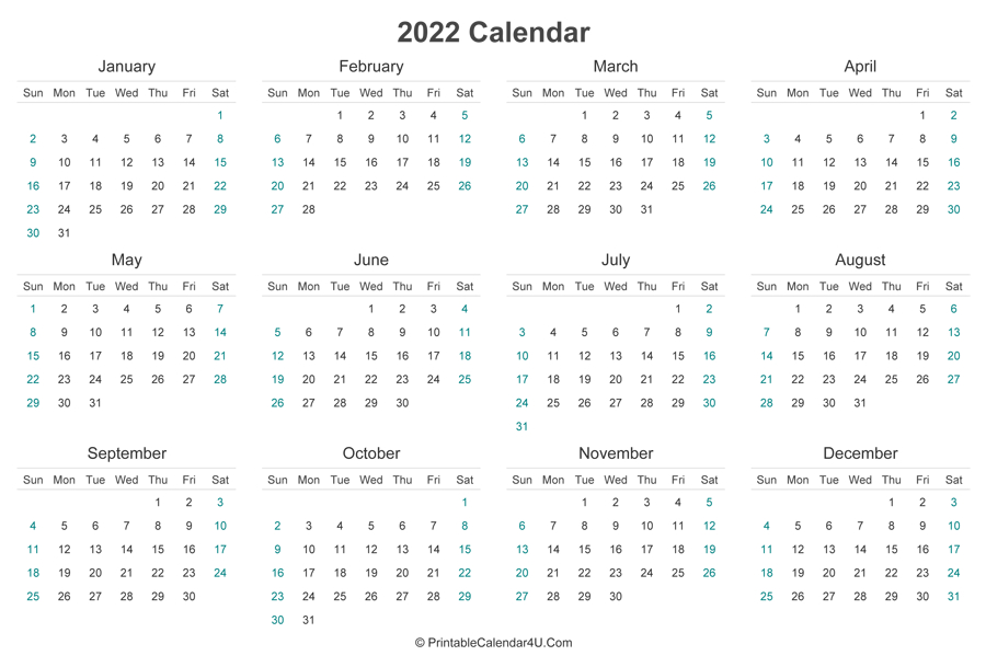 Cute March 2022 Calendar Printable Floral Designs - Custom