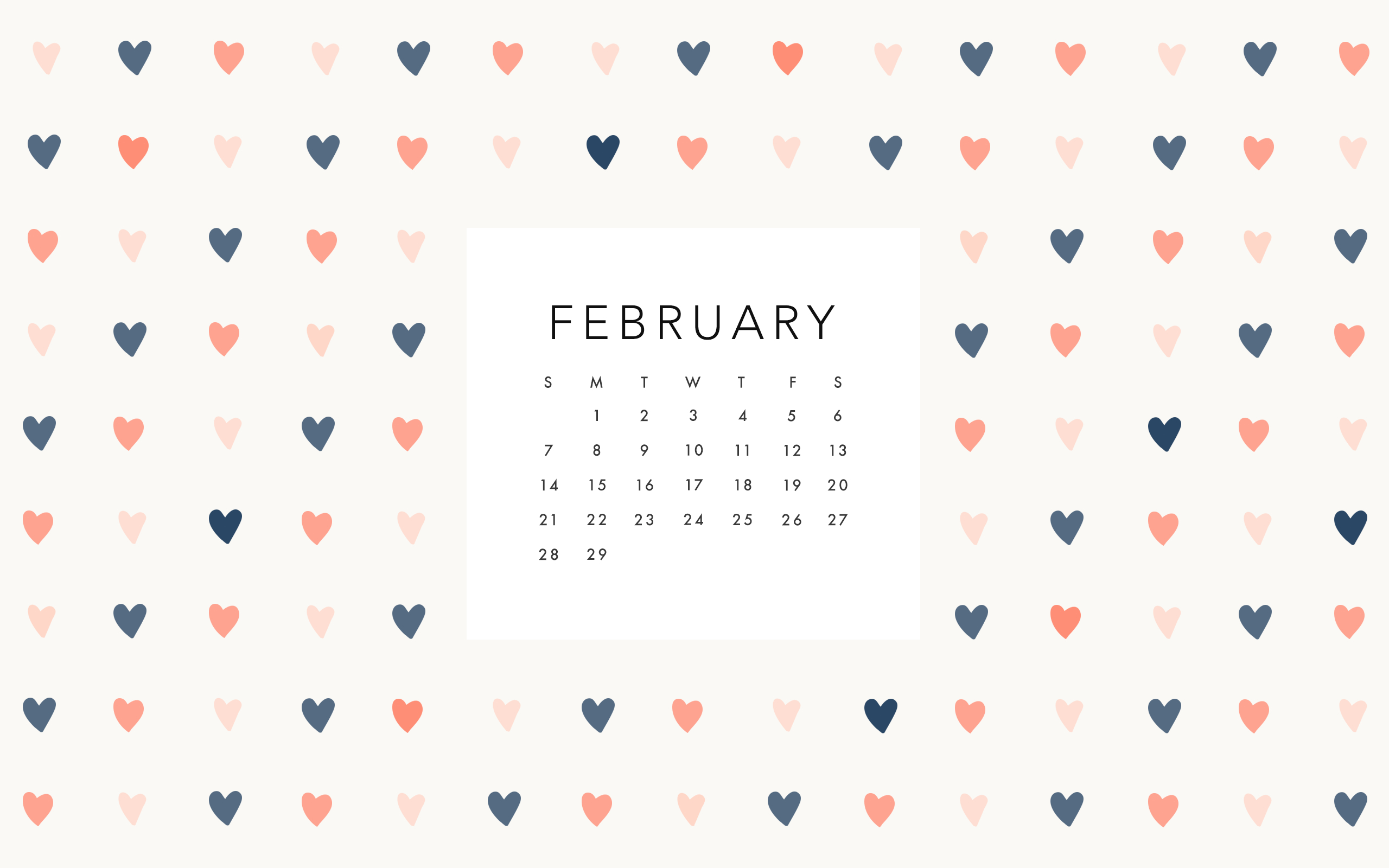 Desktop Wallpapers Calendar February 2016 - Wallpaper Cave