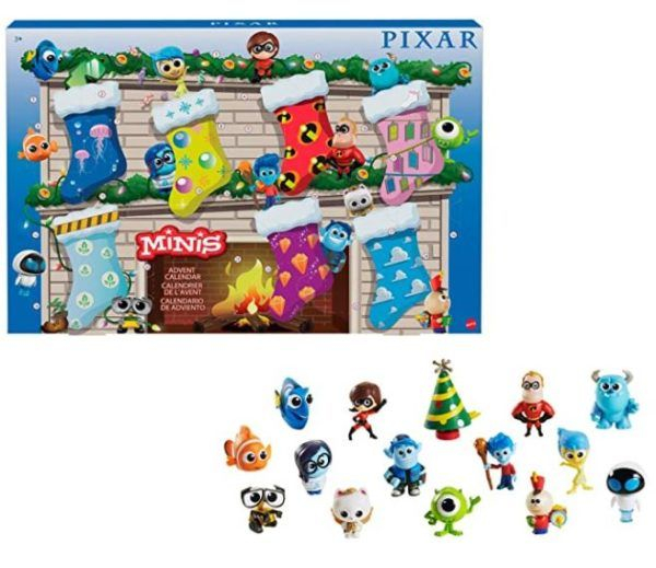 Disney Pixar Minis Advent Calendar With 14 Mini-Figures