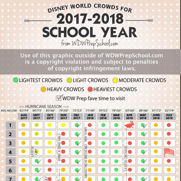 Disney World 2021 &amp; 2022 Crowd Calendar (Best Times To Go