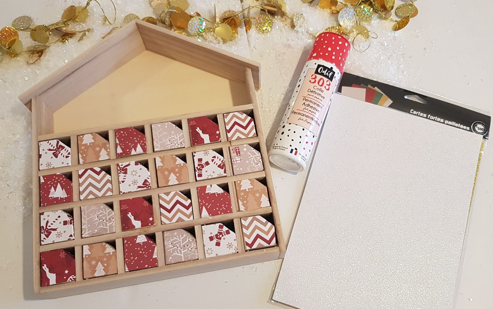 Diy - Advent Calendar - Odif, The Authority In Adhesives
