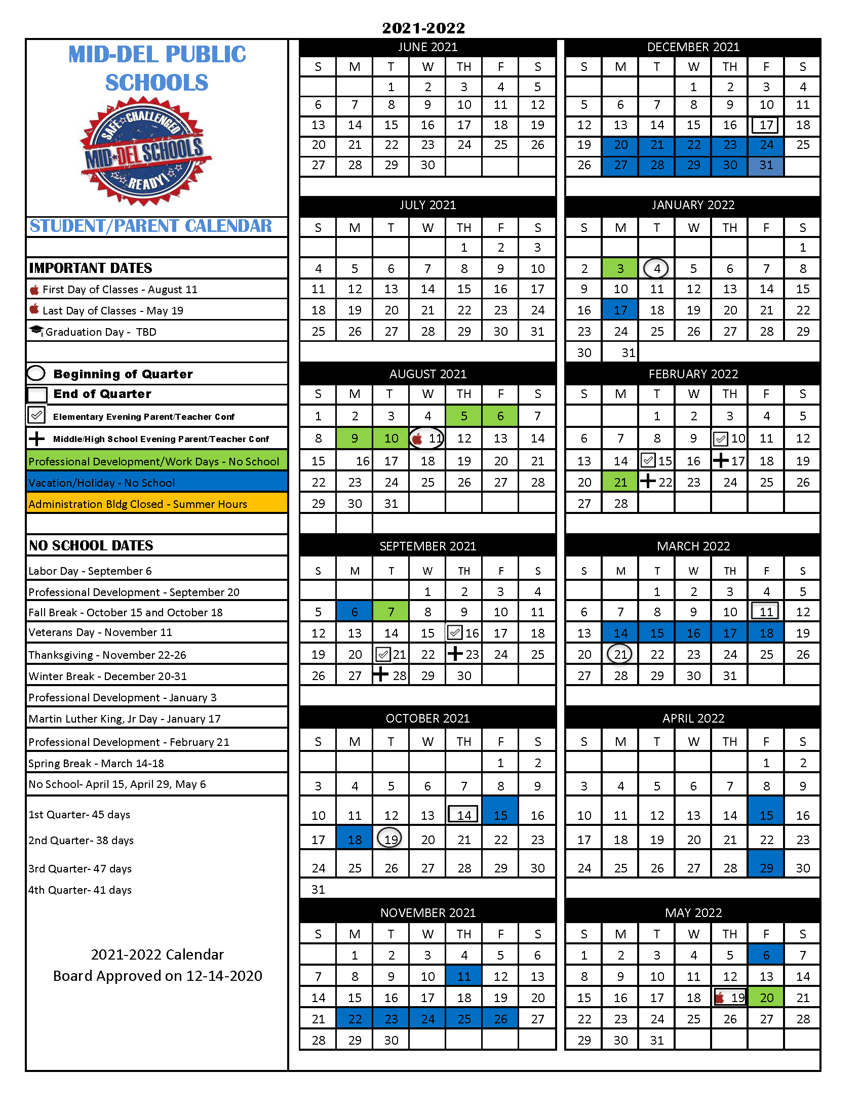 Doe Nyc Calendar 2022-23 - June Calendar 2022