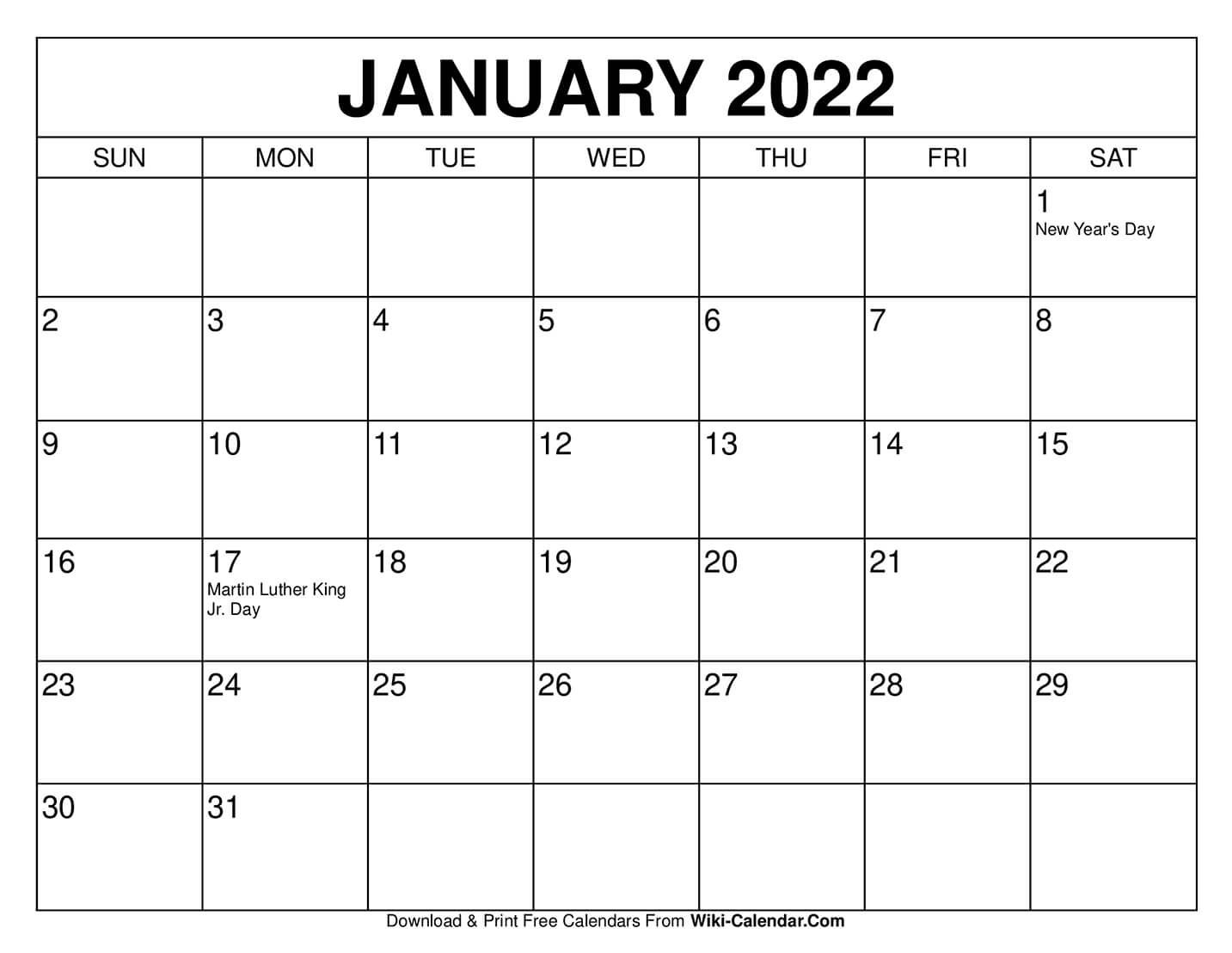 Download Calendar January 2021 / November 2020 To January