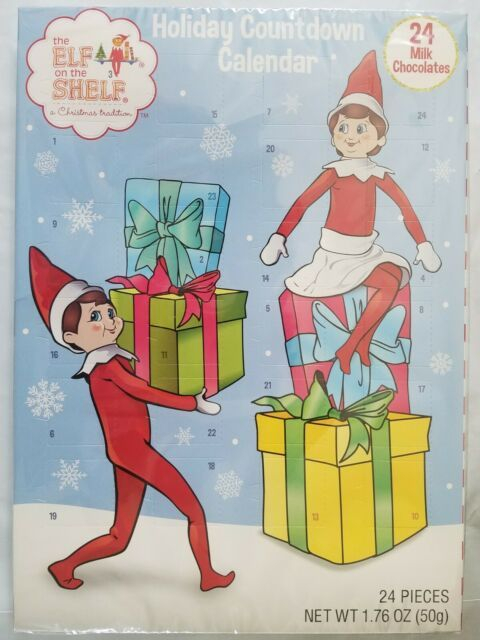 Elf On The Shelf Advent Countdown Calendar Holiday Family
