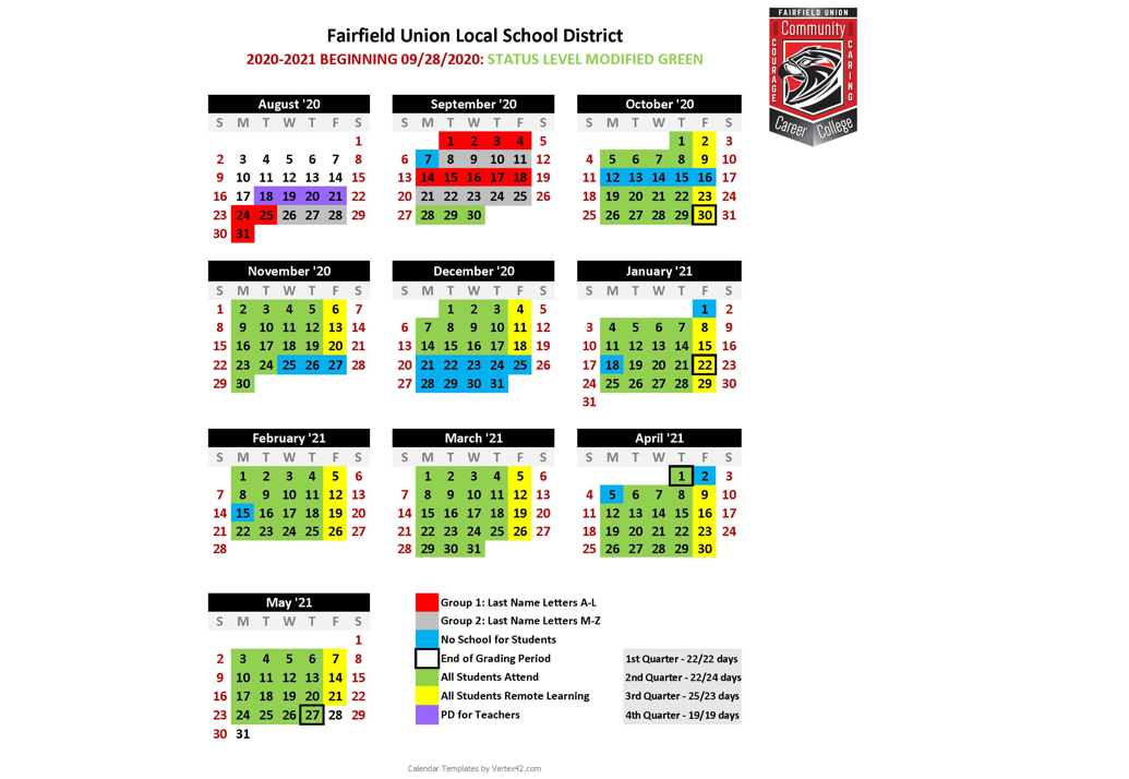 Fairfield University Calendar Spring 2022 - February