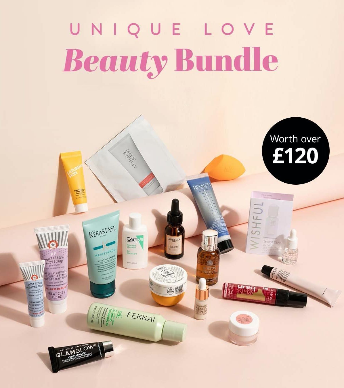 Feel Unique Love Beauty Bundle Gift With Purchase February