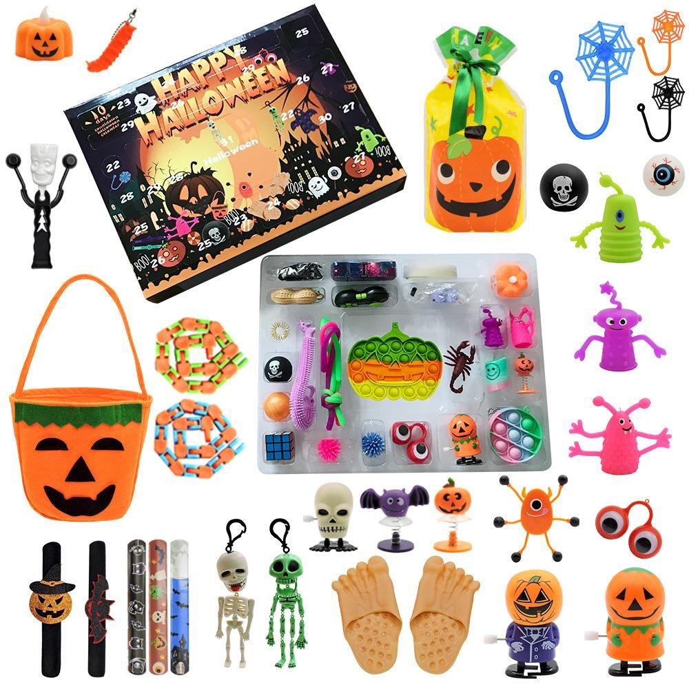 Fidget Advent Calendar Halloween Christmas Blind Box