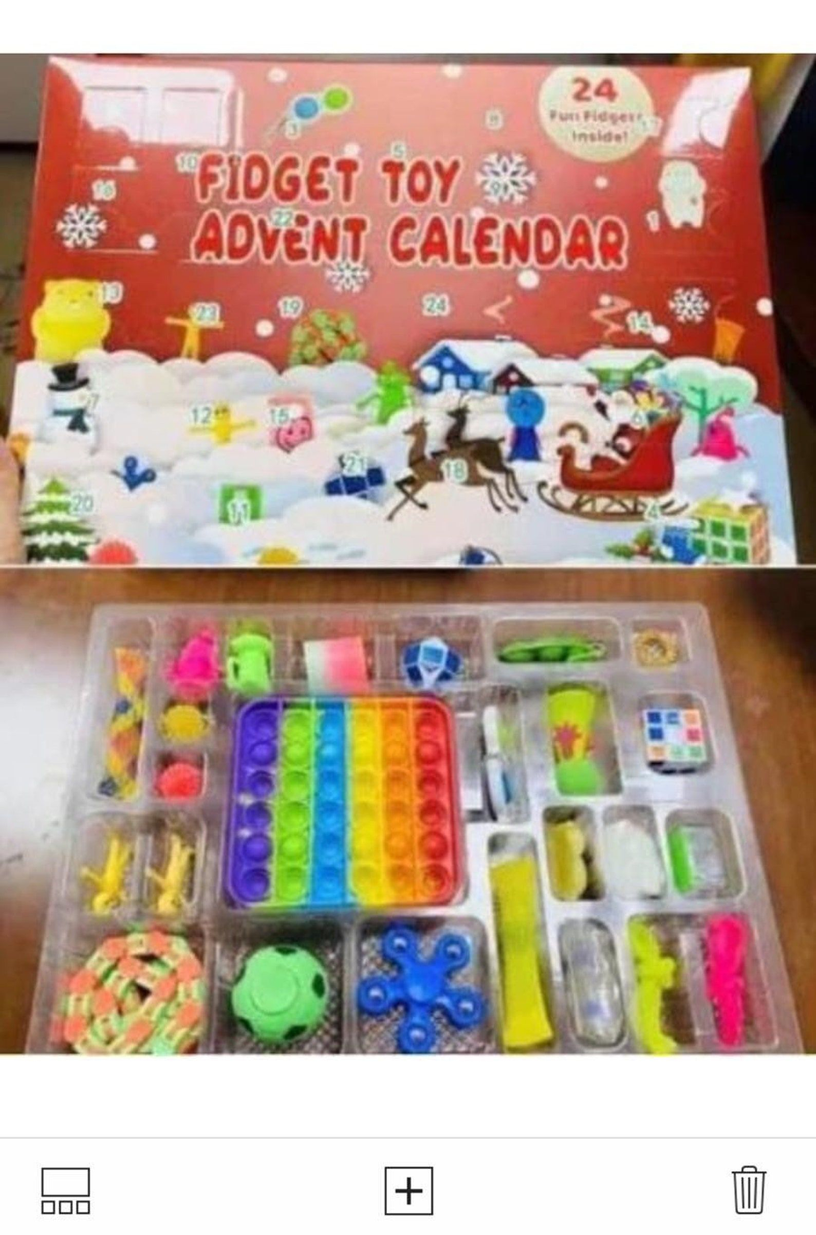 Fidget Toy Advent Calendar | Etsy