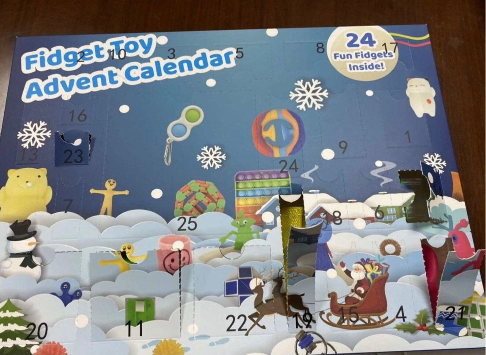 Fidget Toy Advent Calendar | Etsy