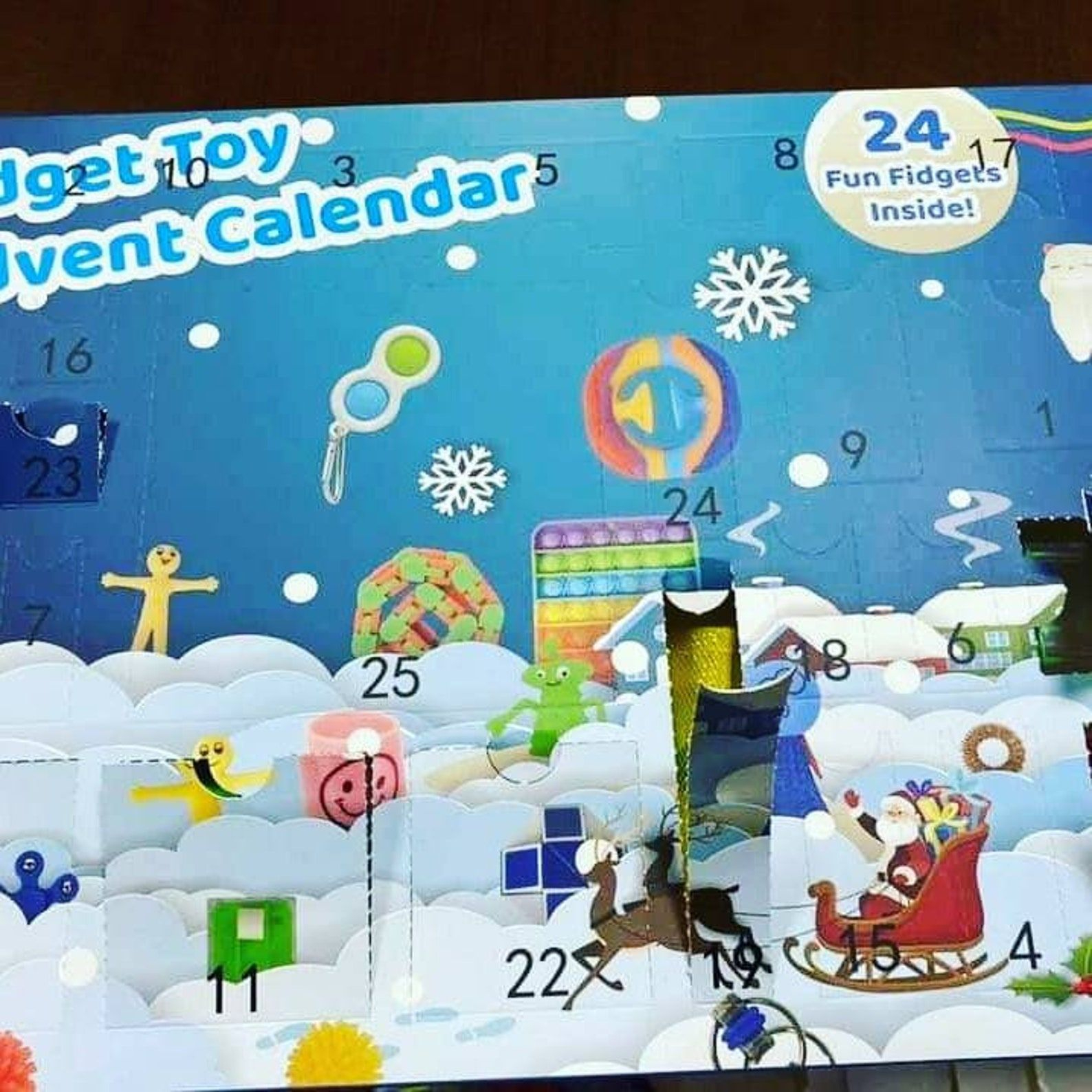 Fidget Toys Advent Calendar Sensory Toys 2021 Advent | Etsy