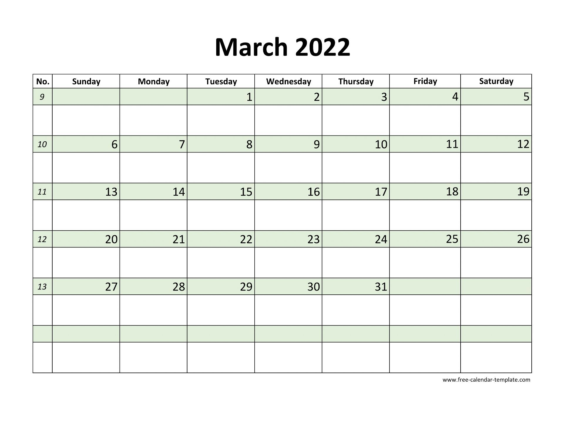 How to March 2022 Calendar Holi Date