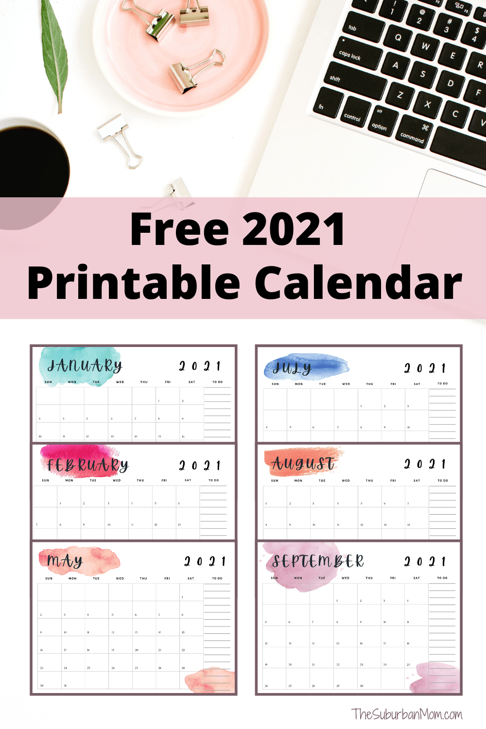 Free Printable Disney Calendar January 2021 / 2021 2022