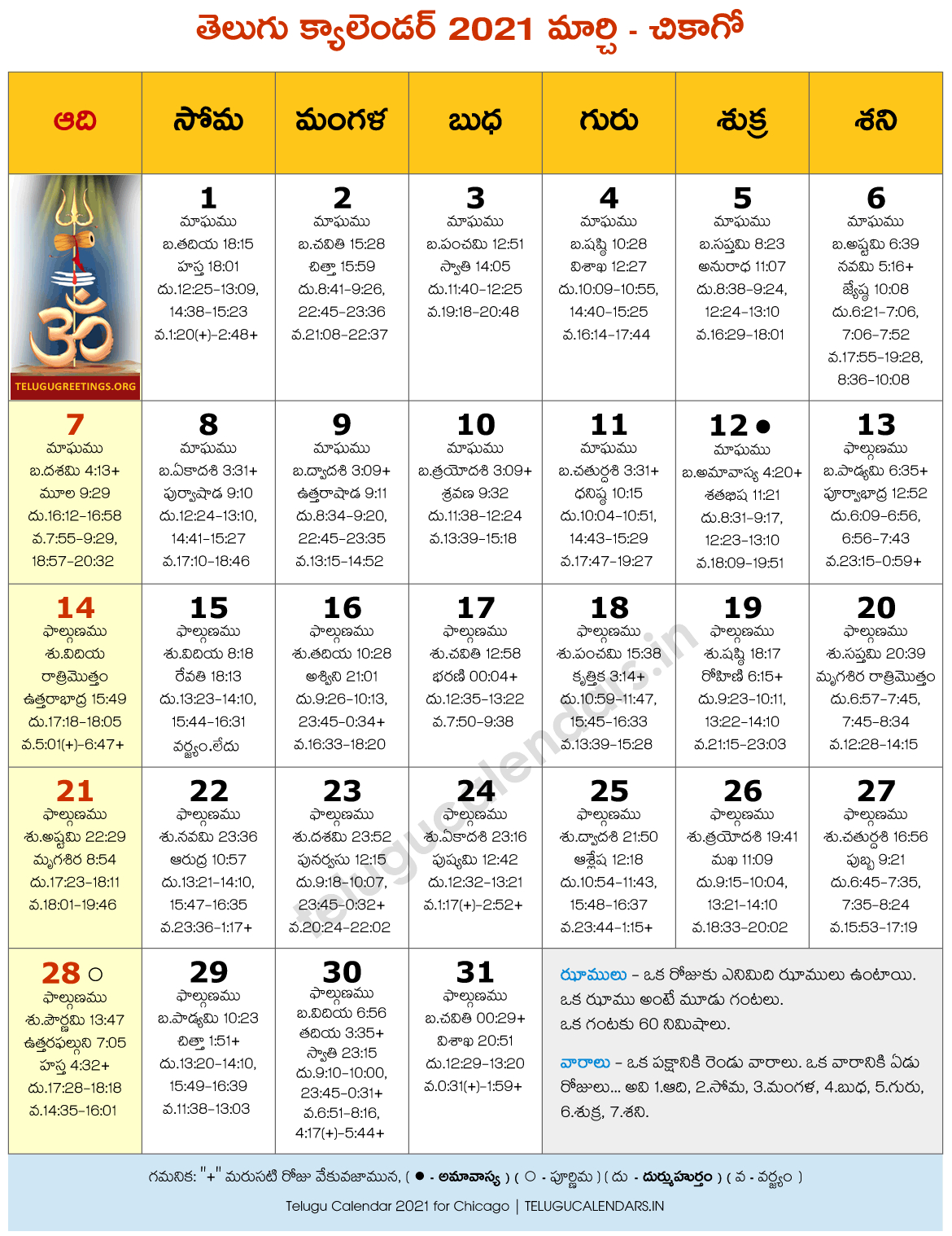 Free Telugu Calendar 2022 Pdf