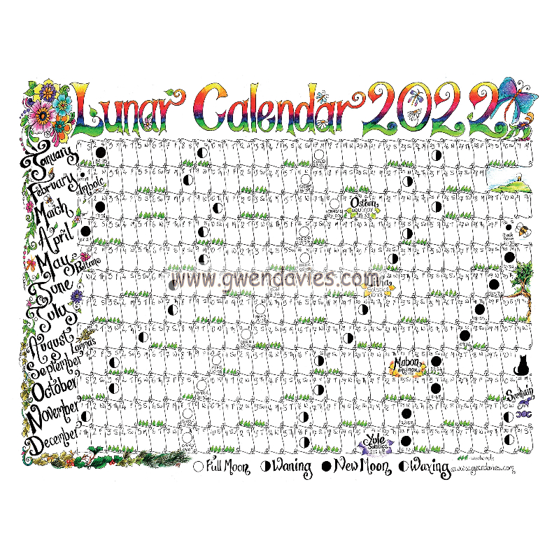 Full Moon Calendar 2022 Uk