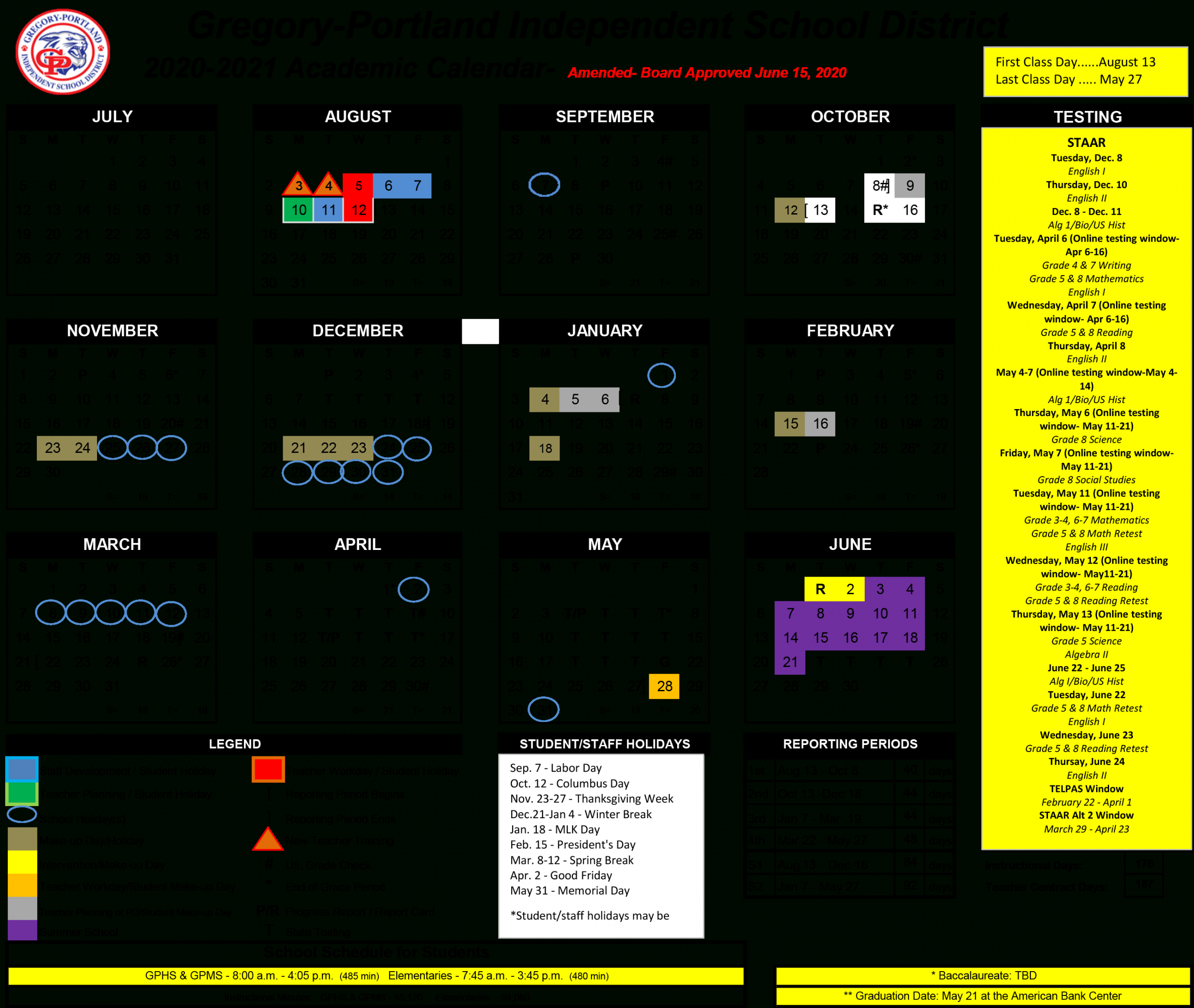 Gpisd Calendar 2021 2022 | 2021 Calendar