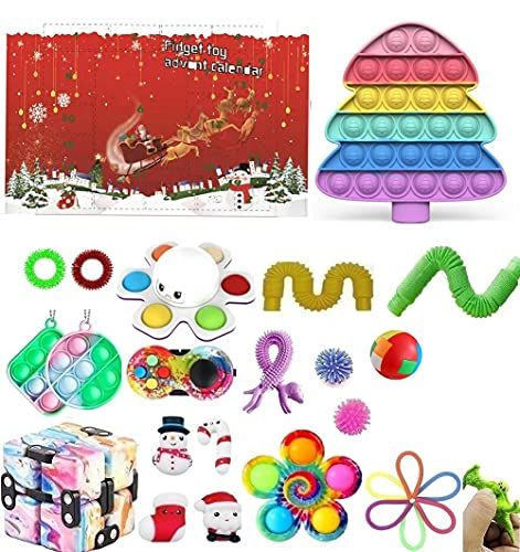 Greatooly Christmas Fidget Toy Pack Set Advent Calendar