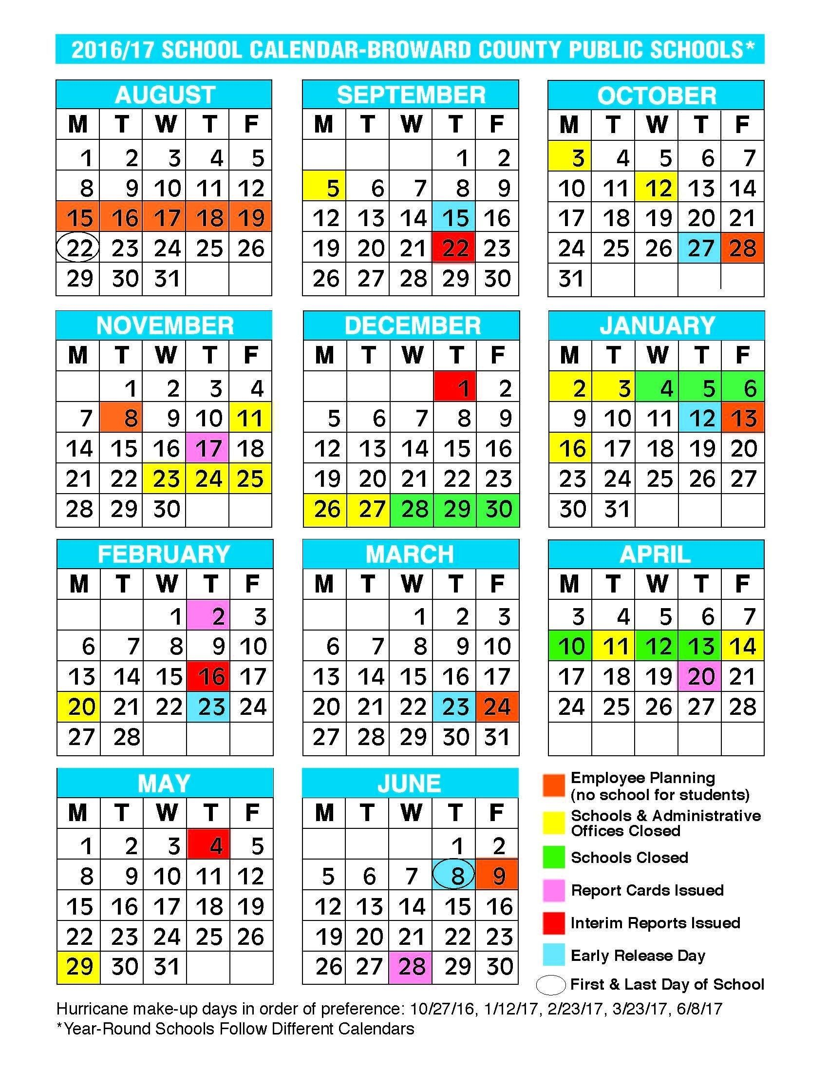 Gwinnett County Schools Calendar 16 17 - Cedric Walters