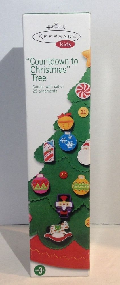 Hallmark Keepsake Kids Countdown To Christmas Tree Advent